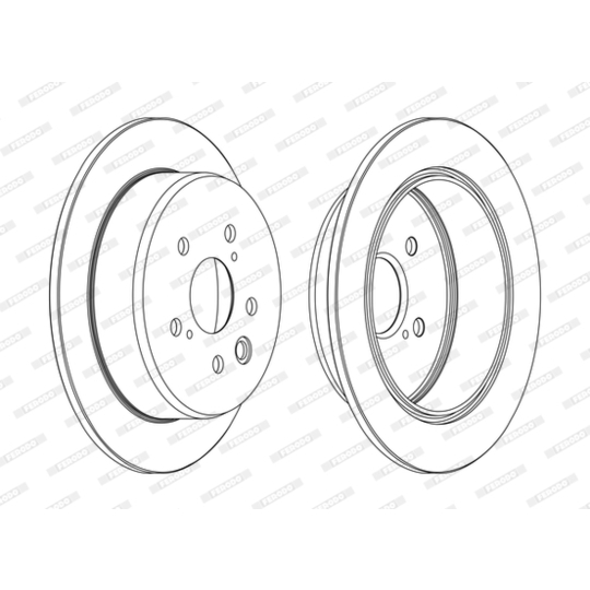 DDF1815C - Brake Disc 