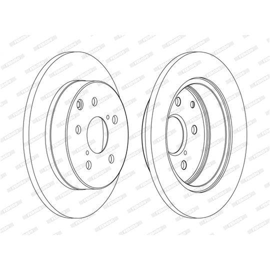 DDF1846C - Brake Disc 