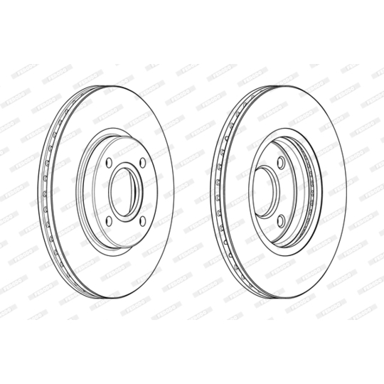 DDF2461C - Brake Disc 