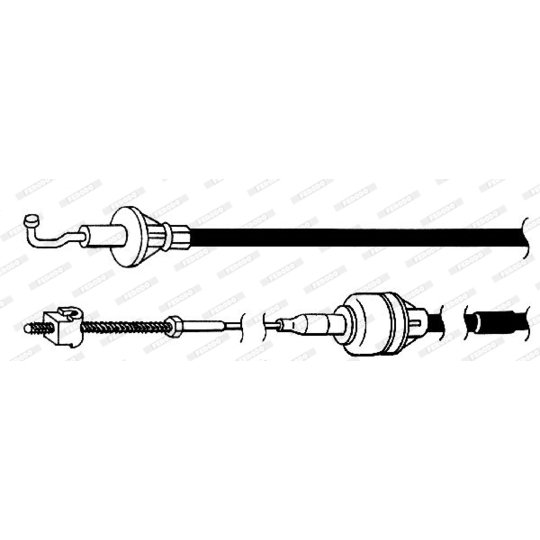 FCC421116 - Clutch Cable 