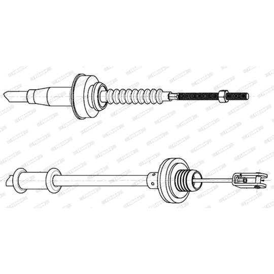 FCC424239 - Clutch Cable 