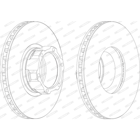 FCR119A - Brake Disc 