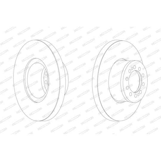 FCR303A - Brake Disc 