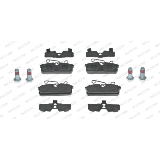 FDB4893 - Brake Pad Set, disc brake 