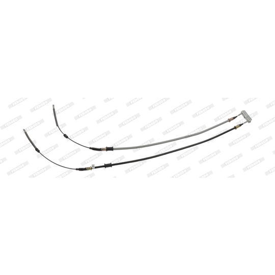 FHB432117 - Cable, parking brake 