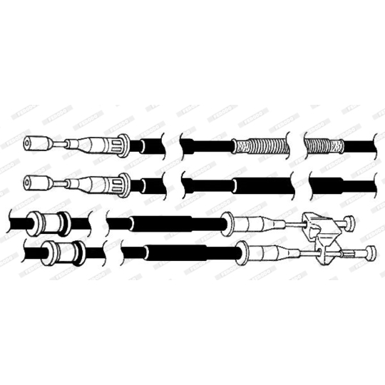 FHB432937 - Cable, parking brake 