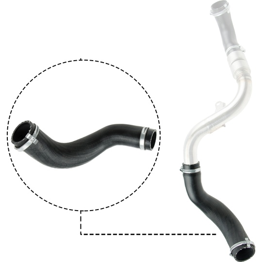 09-0662 - Charger Air Hose 