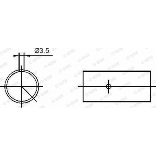 55-3422 SEMI - Small End Bushes, connecting rod 