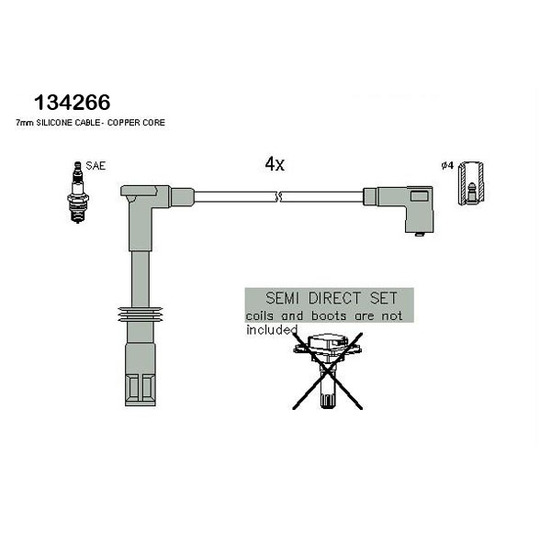 134266 - Ignition Cable Kit 