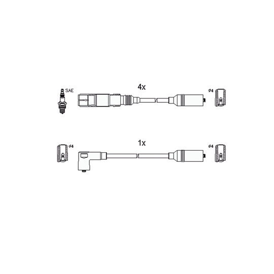 134267 - Ignition Cable Kit 