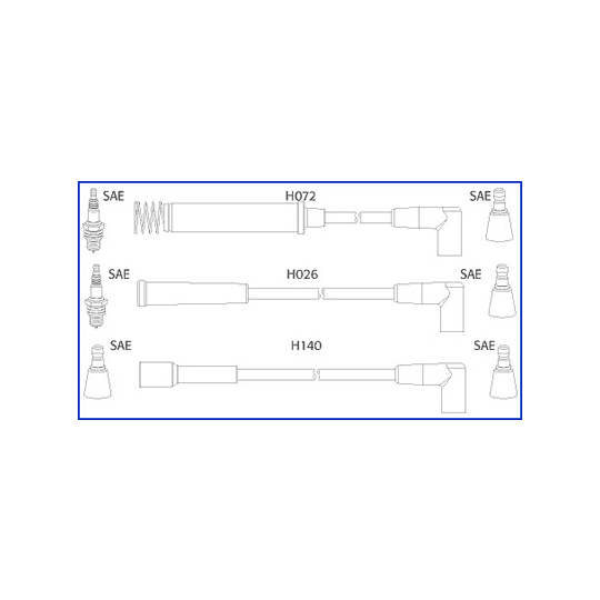 134225 - Ignition Cable Kit 