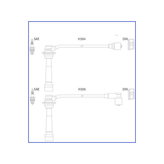 134242 - Ignition Cable Kit 