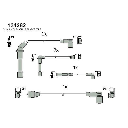 134282 - Ignition Cable Kit 