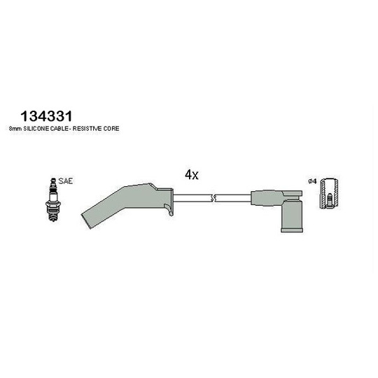 134331 - Ignition Cable Kit 