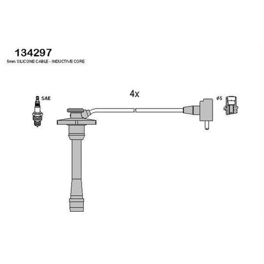 134297 - Ignition Cable Kit 