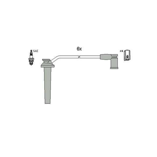 134372 - Ignition Cable Kit 