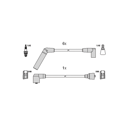 134338 - Ignition Cable Kit 