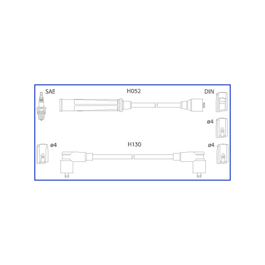 134473 - Ignition Cable Kit 