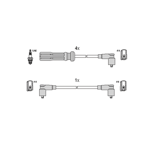 134548 - Ignition Cable Kit 