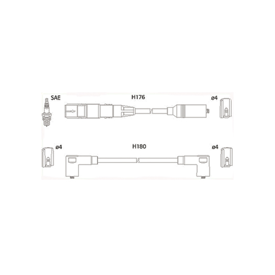 134766 - Ignition Cable Kit 