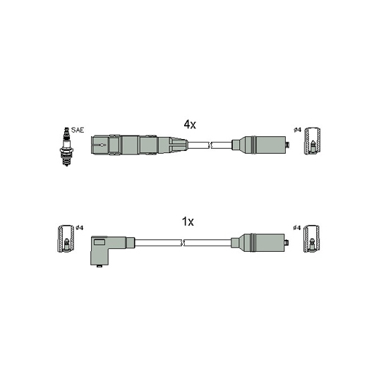 134831 - Ignition Cable Kit 