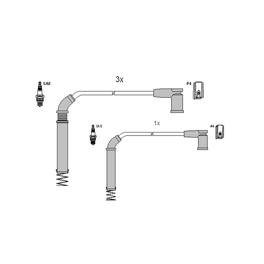 134964 - Ignition Cable Kit 