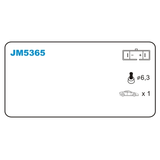 JM5365 - Ignition coil 