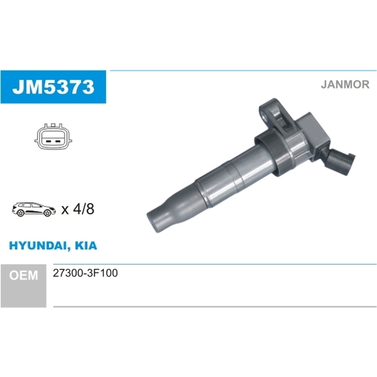 JM5373 - Ignition coil 