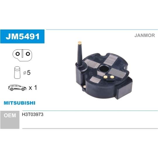 JM5491 - Ignition coil 