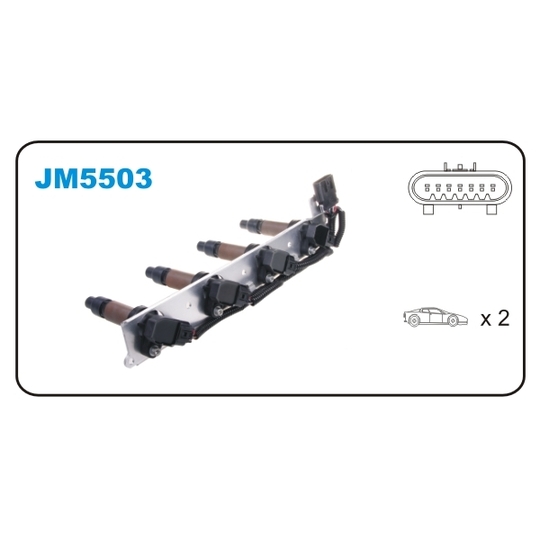 JM5503 - Ignition coil 