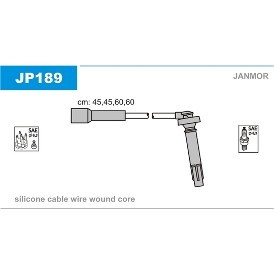 JP189 - Ignition Cable Kit 