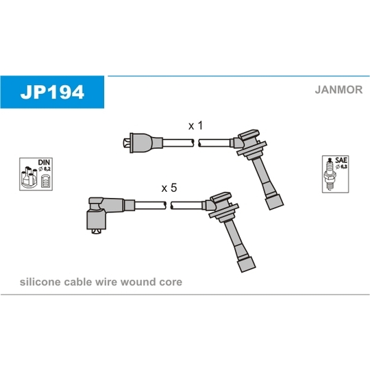 JP194 - Ignition Cable Kit 