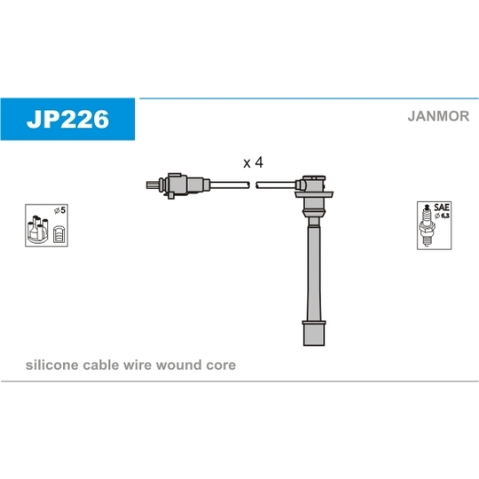 JP226 - Ignition Cable Kit 