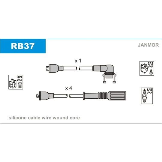 RB37 - Süütesüsteemikomplekt 