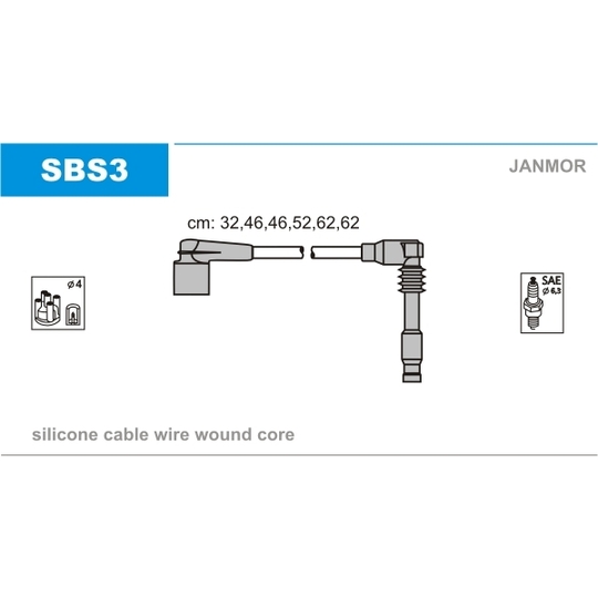 SBS3 - Ignition Cable Kit 