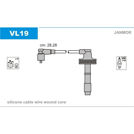 VL19 - Ignition Cable Kit 