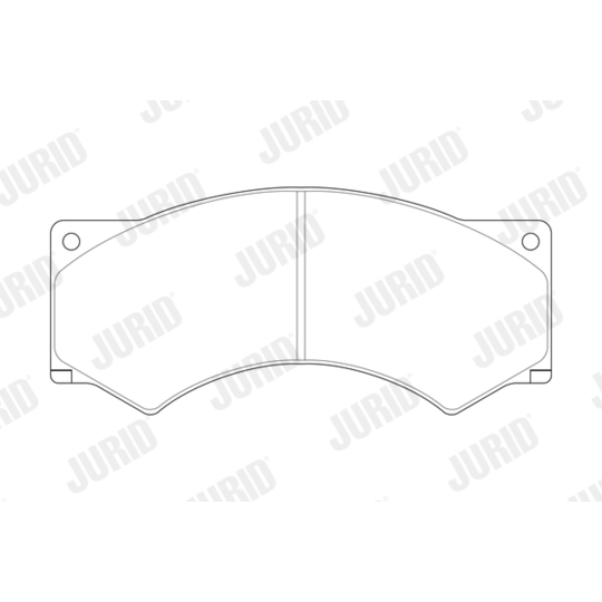 2901709560 - Brake Pad Set, disc brake 