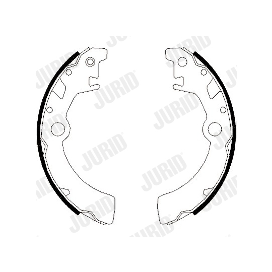 362445J - Brake Shoe Set 