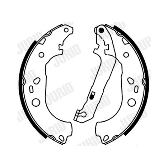 362545J - Brake Shoe Set 