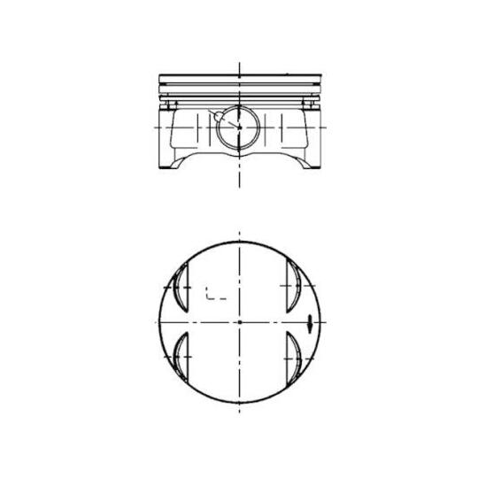 40087600 - Piston 