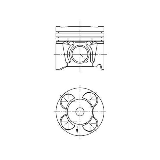 41287600 - Piston 