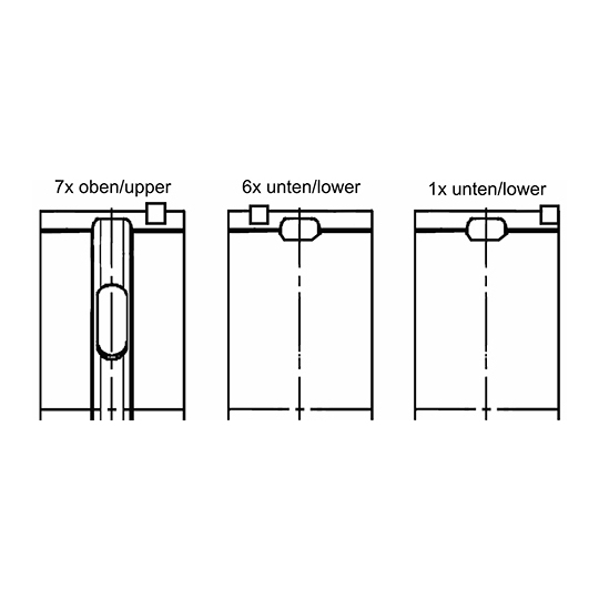 77957600 - Crankshaft Bearing Set 