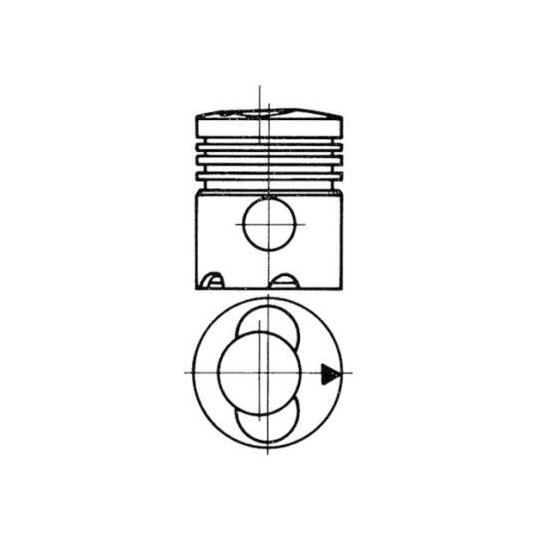 91 395 610 - Piston 