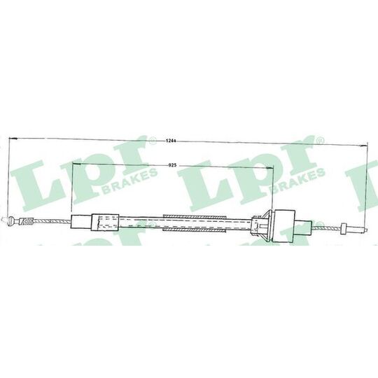 C0091C - Clutch Cable 