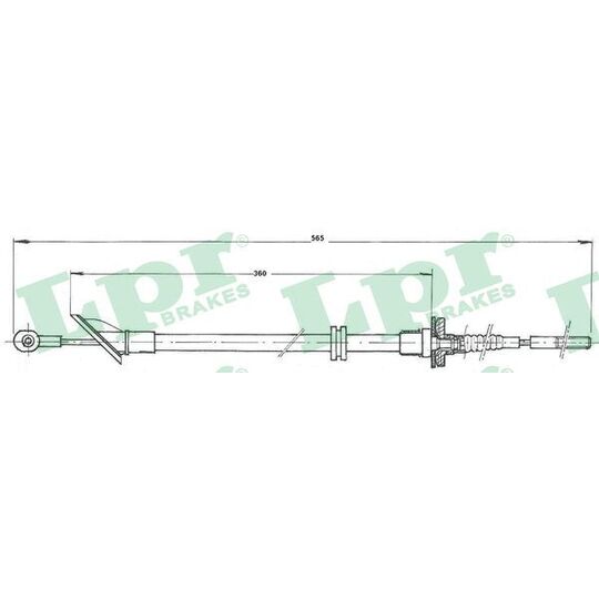 C0133C - Clutch Cable 