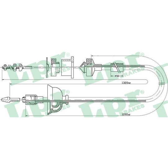 C0168C - Clutch Cable 