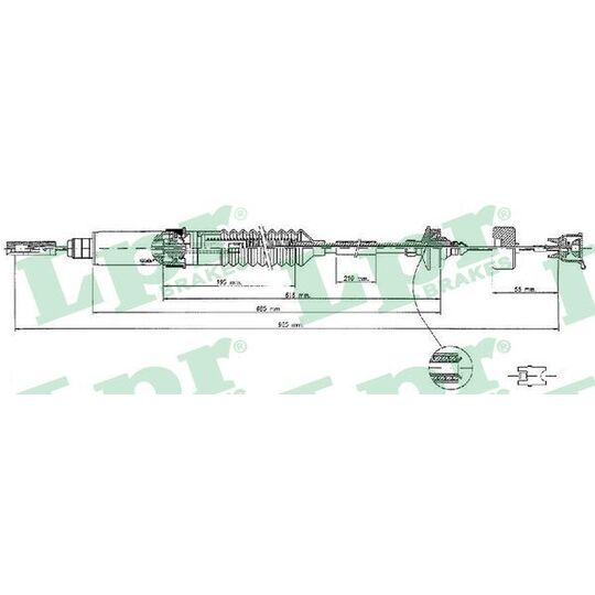 C0241C - Clutch Cable 