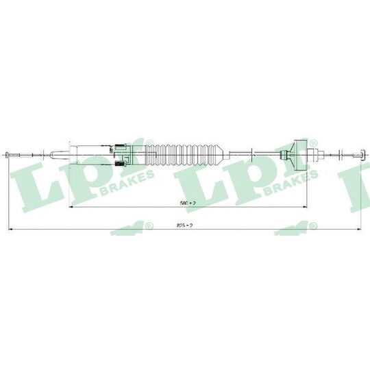 C0266C - Clutch Cable 