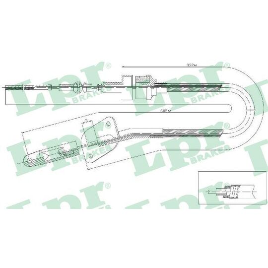 C0463C - Clutch Cable 