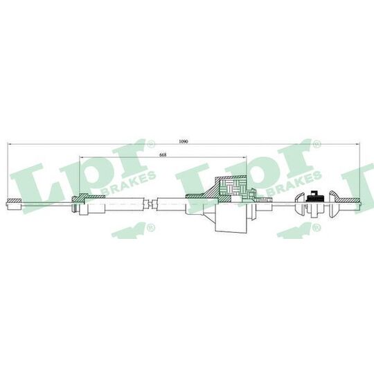 C0480C - Clutch Cable 